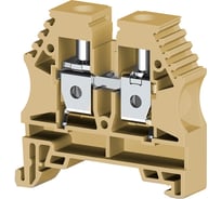Клеммник на DIN-рейку Klemsan 10мм.кв., бежевый; AVK10 100 шт. 0.0.0.3.304159