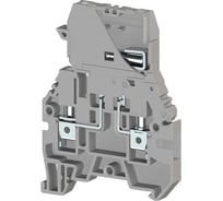 Клеммник с размыкателем Klemsan откидной картридж, на DIN-рейку, 4 мм.кв., серый; ASK 3MB 20 шт. 0.0.0.3.363009