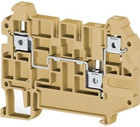 Клеммник Klemsan 3-х выводной, 4 мм.кв., бежевый; AVK 4CE 50 шт. 0.0.0.3.325220
