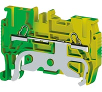 Быстрозажимной пружинный клеммник Klemsan Push in, 1,5 мм.кв., земля; PYK1,5MT 100 шт. 0.0.0.3.336440