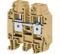 Клеммник на DIN-рейку Klemsan 16мм.кв., бежевый; AVK16 RD 50 шт. 0.0.0.3.304249