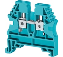 Клеммник на DIN-рейку Klemsan 4мм.кв., синий; AVK4/NM Серия V0 80 шт. 0.0.0.3.309011