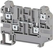 Клеммник Klemsan 4-х выводной, 4 мм.кв., красный; AVK 4CC 50 шт. 0.0.0.3.325204