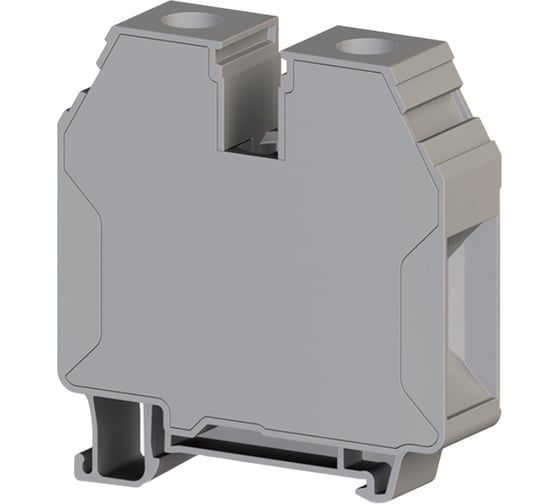 Клеммник на DIN-рейку Klemsan 35мм.кв., винт под шестигранник, серый; AVK35I RDS 50 шт. 0.0.0.3.304590 1