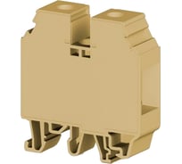 Клеммник на DIN-рейку Klemsan 35мм.кв., винт под шестигранник, бежевый; AVK35 IRD P 40 шт. 0.0.0.3.304269