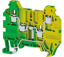 Клеммник Klemsan 4-х выводной, 2,5 мм.кв., земля; AVK 2,5 CCT 25 шт. 0.0.0.3.334220