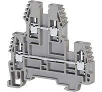 Клеммник Klemsan 2-х ярусный, 2,5мм.кв., красный; PIK2,5N 100 шт. 0.0.0.3.317104