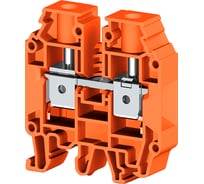 Клеммник на DIN-рейку Klemsan 16мм.кв., оранжевый; AVK16 RD 50 шт. 0.0.0.3.304247