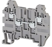 Клеммник Klemsan 4-х выводной, 2,5 мм.кв., серый; AVK 2,5 CC 100 шт. 0.0.0.3.324909