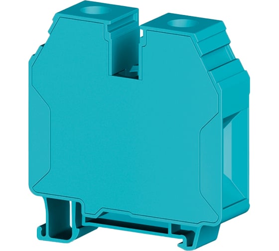 Клеммник на DIN-рейку Klemsan 35мм.кв., винт под шестигранник, синий; AVK35I RDS 50 шт. 0.0.0.3.304591