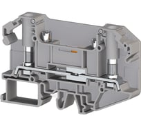 Измерительный клеммник без тест разъемов Klemsan 6мм.кв., болтовой зажим под кольцевой наконечник, серый; WGO-PB6/NM 25 шт. 0.0.0.3.308069
