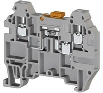Клеммник Klemsan 3-х выводной с размыкателем, 2,5 мм.кв., (серый); AVK 2,5 EA 80 шт. 0.0.0.3.324949