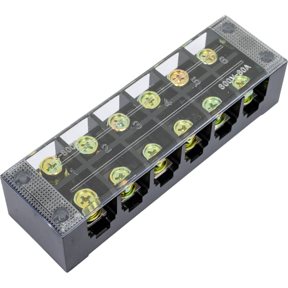 Клеммная колодка OXION 6 пар 60а OX-TB606 - выгодная цена, отзывы ...