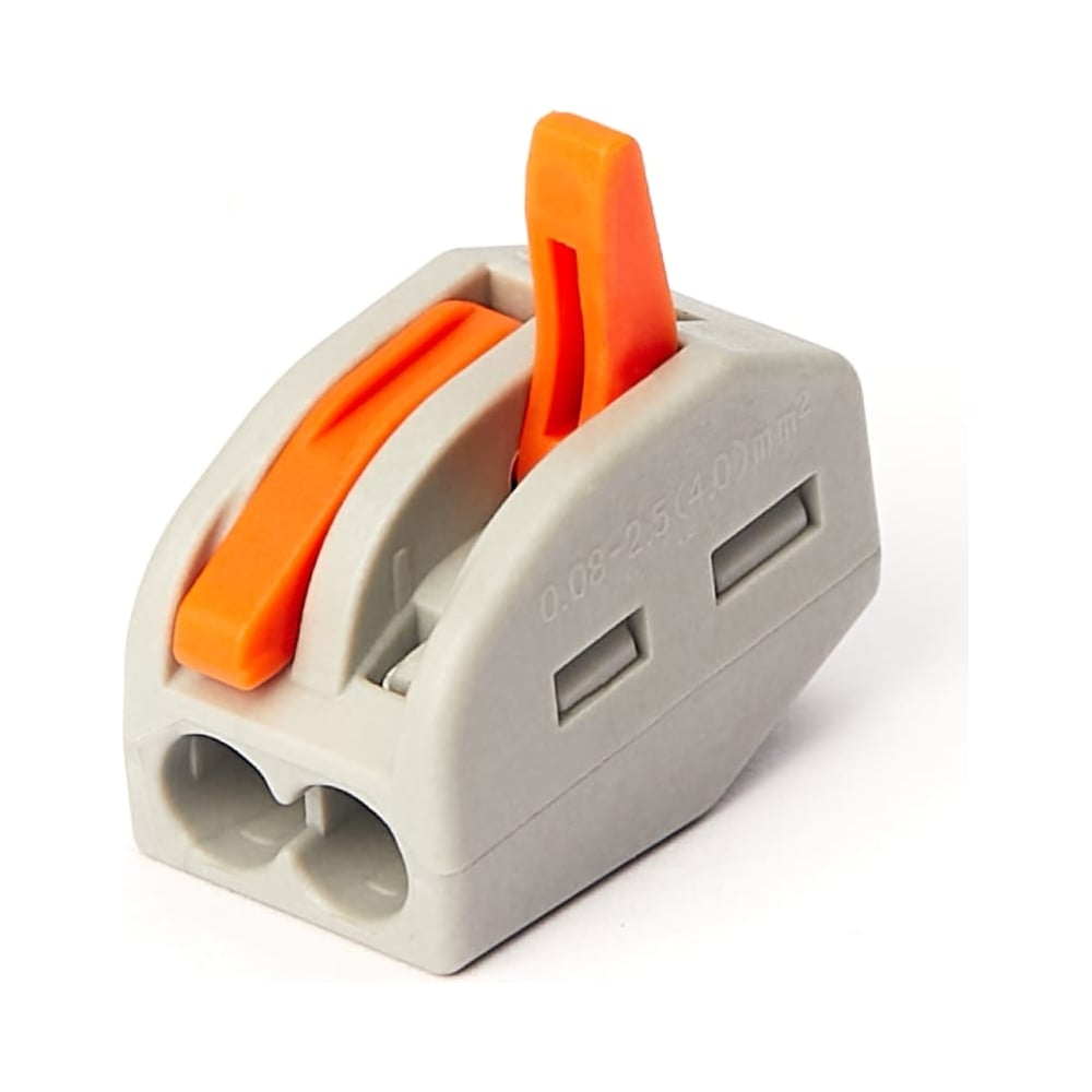 Двухпроводная клемма Gigant 5 шт/уп 0,08-2,5(4)мм² GCT-222-412-5 ...