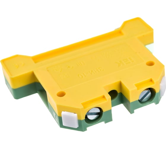 Наборный зажим IEK ЗНИ-10PEN 10кв.мм JXB-земля ИЭК YZN20-010-K52