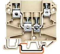 Клеммник Klemsan 4-х выводной, на DIN-рейку (MR35/ MR32), 2x10/2x16 мм.кв., (бежевый); AYK 10/16 20 шт. 0.0.0.3.395100