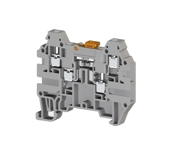 Клеммник Klemsan 4-х выводной с размыкателем, 2,5 мм.кв., (бежевый); AVK 2,5 CCA 50 шт. 0.0.0.3.324930 1