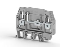 Клеммник Klemsan измерительный с 1-м тест.разъемом, 6мм.кв., (серый); WGO1 60 шт. 0.0.0.3.370591