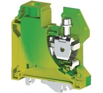 Клеммник Klemsan на DIN-рейку (MR32/ MR35), 35 мм.кв., (земля); AVK 35T RD/NM Серия V0 40 шт. 0.0.0.3.341050