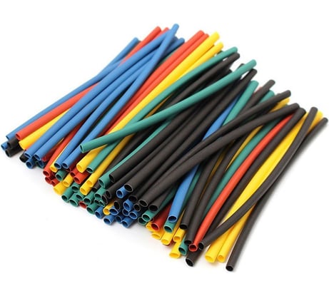 Набор термоусадочных трубок STEKKER N4,  многоцветный, HSHTS4 14шт в упаковке 32765