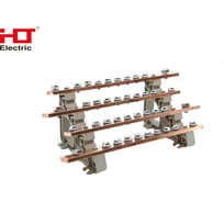 Распределительный блок HLT РБ-400 4П 400А (4 шины 10xM6+1xM8) 081-08-04