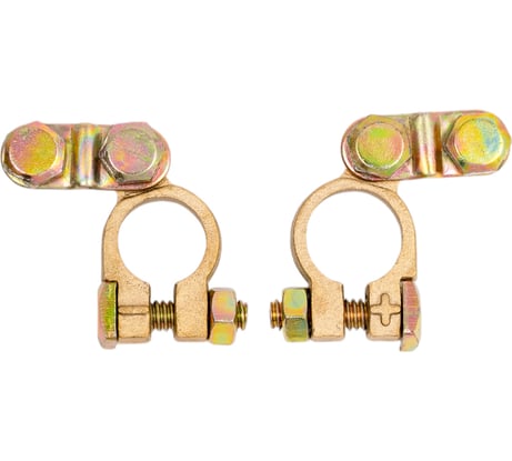 Клеммы АКБ Alca 2 шт. латунь, в блистере 509000