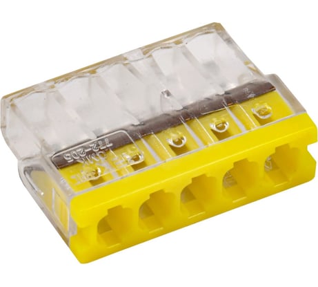 Строительно-монтажная клемма IEK СМК 772-205 (4шт/упак) UKZ30-205-004