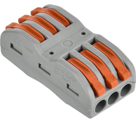 Строительно-монтажная клемма IEK СМК 222-4133 (4шт/упак) UKZ20-4133-004