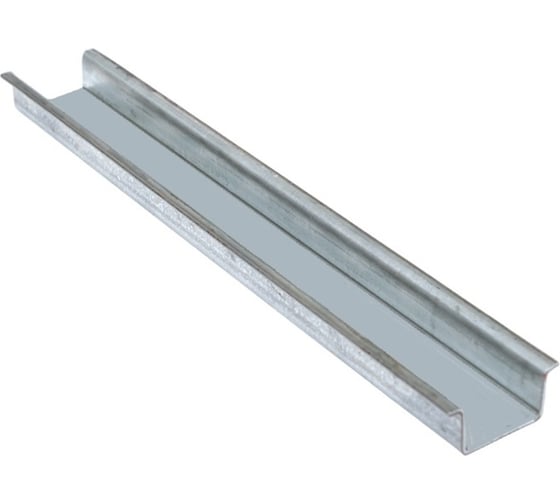 DIN-рейка EKF усиленная, 1,5 мм. неперфорир. 35x15x2000 мм. PROxima tdr-2.0np