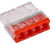 Строительно-монтажная клемма IEK СМК 772-204 (4шт/упак) UKZ30-204-004