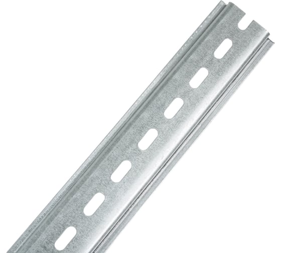 Din-рейка REXANT 100см, перфорированная, оцинкованная 12-8100
