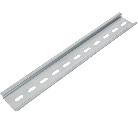 Din-рейка REXANT 22,5см, перфорированная, оцинкованная 12-8022 1