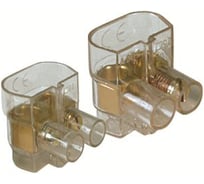 Клеммная колодка DKC соединительная 2x4мм. 20шт B42