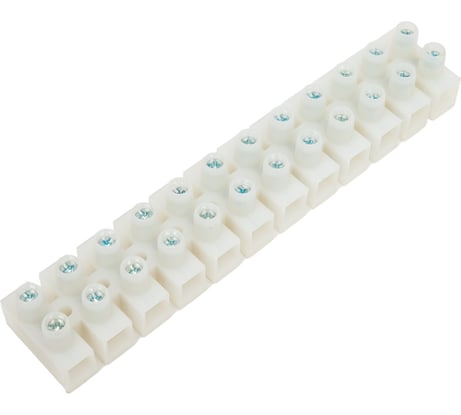 Клемник DKC Полиамид 6.6, 12р, 110С, 450V, 76A, 16мм.кв. 43512NY