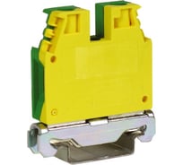 Клемма DKC винт 10мм.кв. земляная TEC.10 O ZTO510