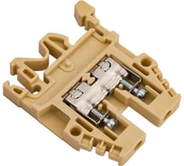 Клемма DKC винт 2.5мм.кв. бежевая термостойкая ZCB110