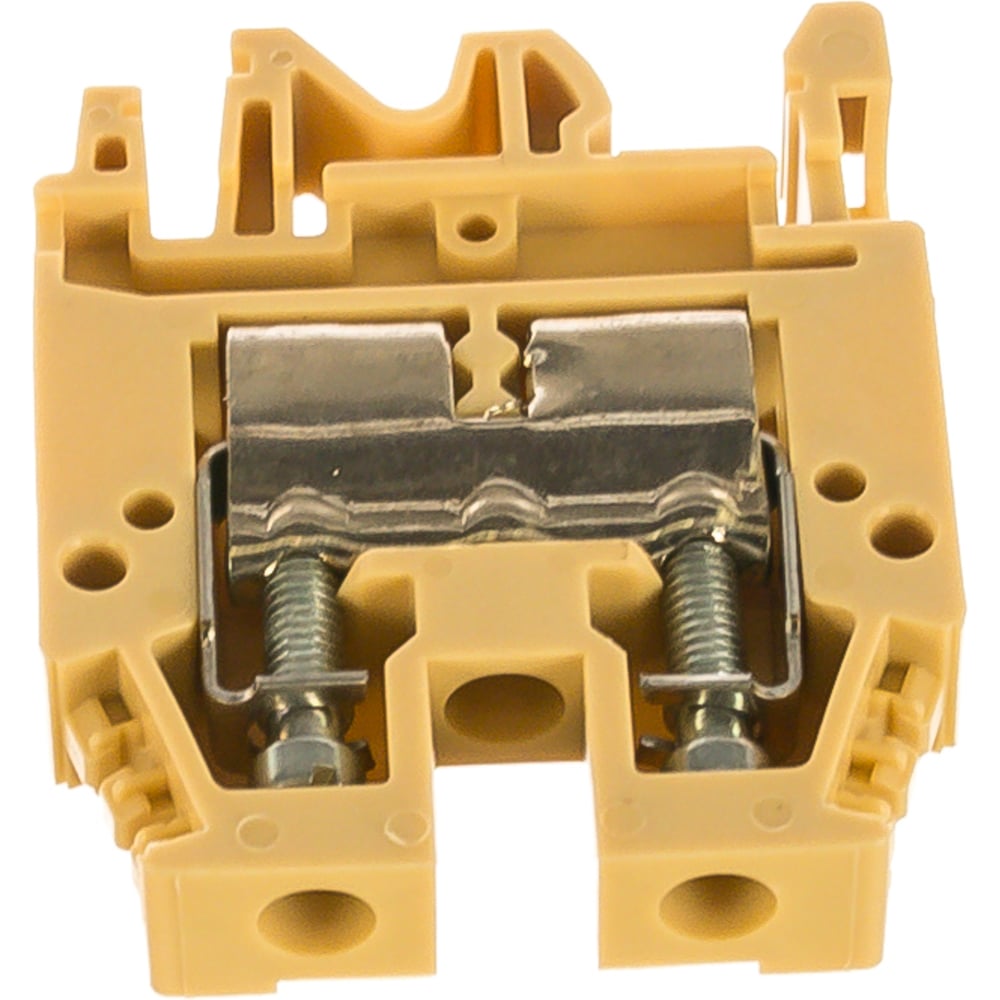 Клемма DKC винт 10мм.кв. бежевая термостойкая ZCB440 - выгодная цена ...