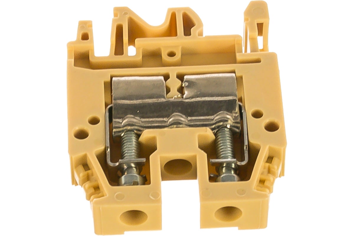 Клемма DKC винт 10мм.кв. бежевая термостойкая ZCB440 - выгодная цена ...