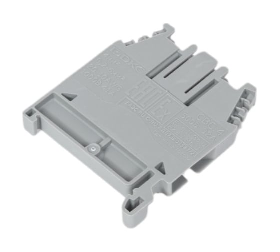 Клемма DKC винт 4мм.кв. серая ZCBC04GR
