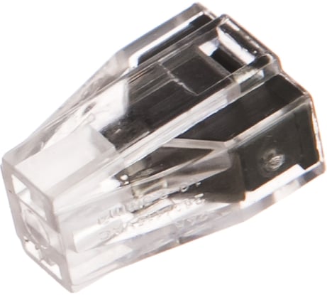 Клемма СВЕТОЗАР соединительная, 2-х проводная, 400В, 24А, 0,75-2,5мм2, 2шт 49170-2