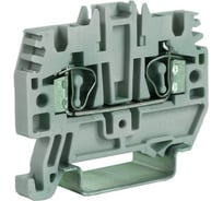 Проходной зажим DKC HMM.6GR серый 6 кв.мм ZHM320GR