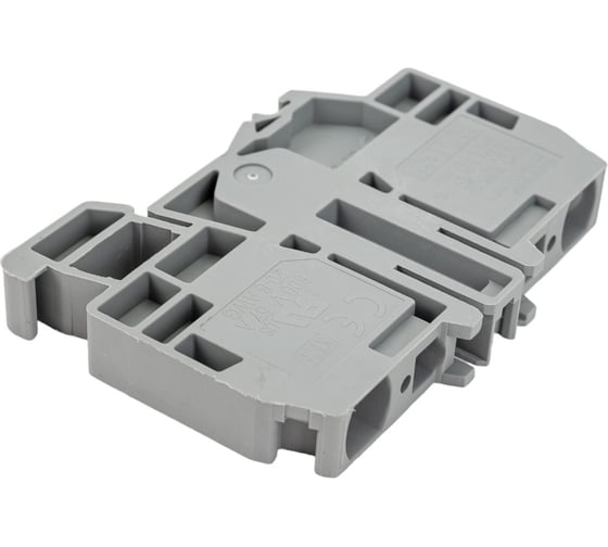 Проходной зажим DKC HMM.10 GR серый 10 кв.мм ZHM330GR