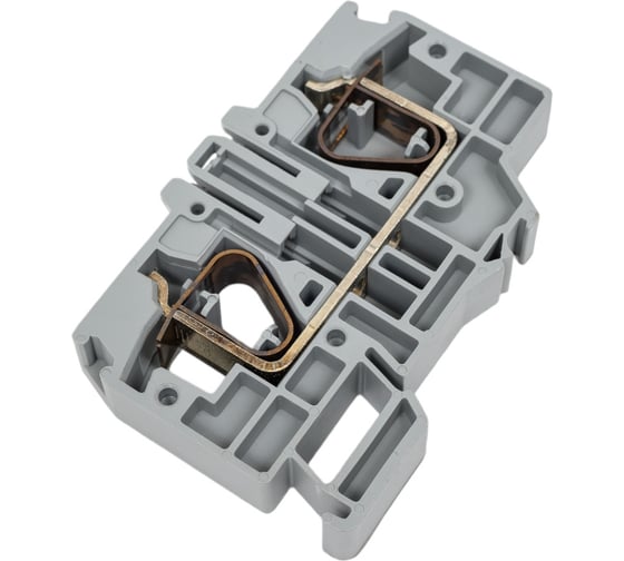 Проходной зажим DKC HMM.16 GR серый 16 кв.мм ZHM340GR