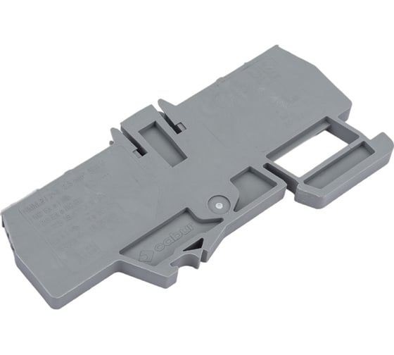 Проходной зажим DKC HMM.2 2 2GR 2,5 кв.мм серый 2 ввод 2 вывода ZHM520GR