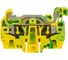 Зажим для заземления, DKC HTE.2 2,5 кв.мм желто-зеленый ZHT500 2
