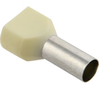 Наконечник IEK ншви2 10-14 слоновая кость 20штук/упаковка UTE10-4-D10-0-100