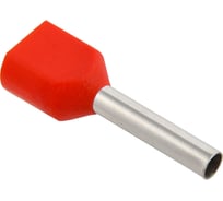 Наконечник IEK ншви2 1,5-12 красный 20штук/упаковка UTE10-4-D2-6-100