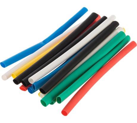 Набор термоусадочных трубок Navigator NST-4/2-10-18 10 см, 18шт разноцветные 71191