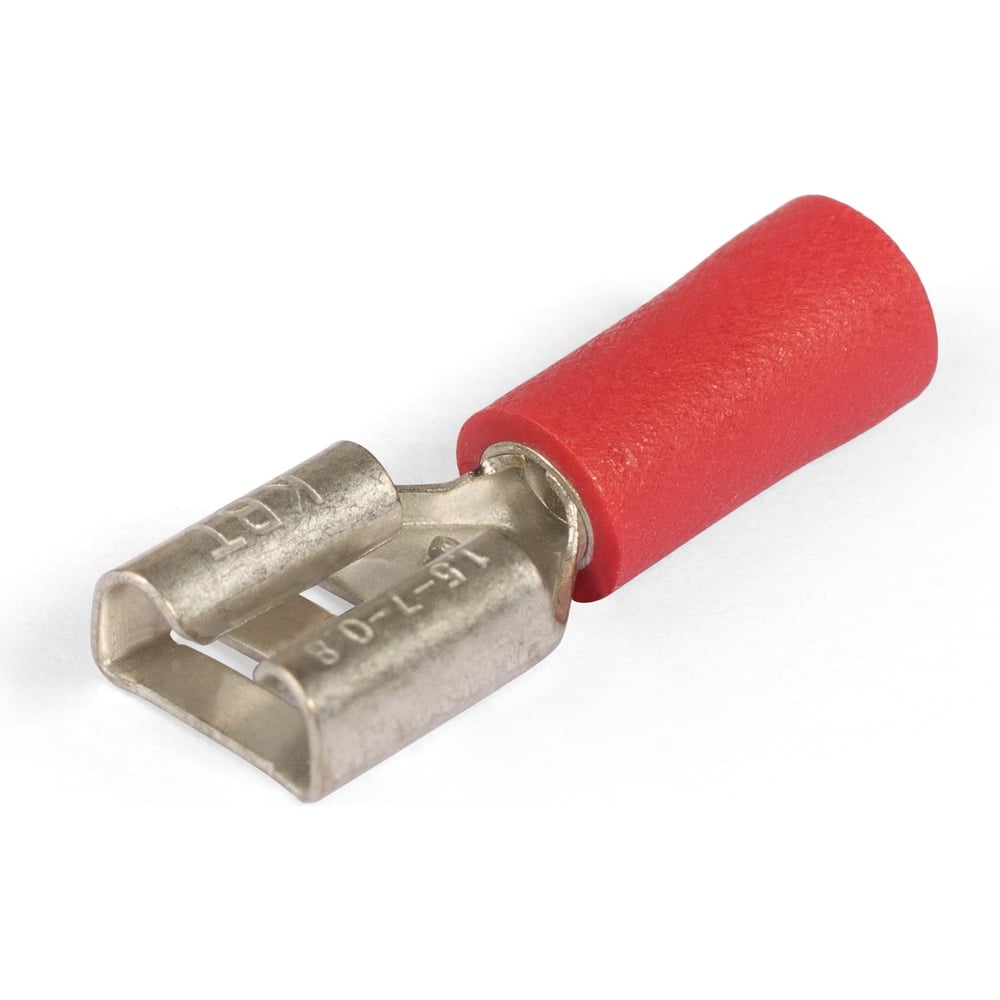 Плоский виброустойчивый разъем КВТ ВРПИ-М 1,5-6,3 59128 - выгодная цена ...