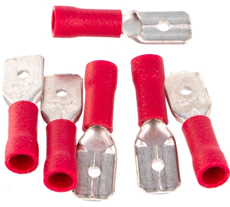 Плоский разъем КВТ РПИ-П 1,5-6,3 30шт. 91022